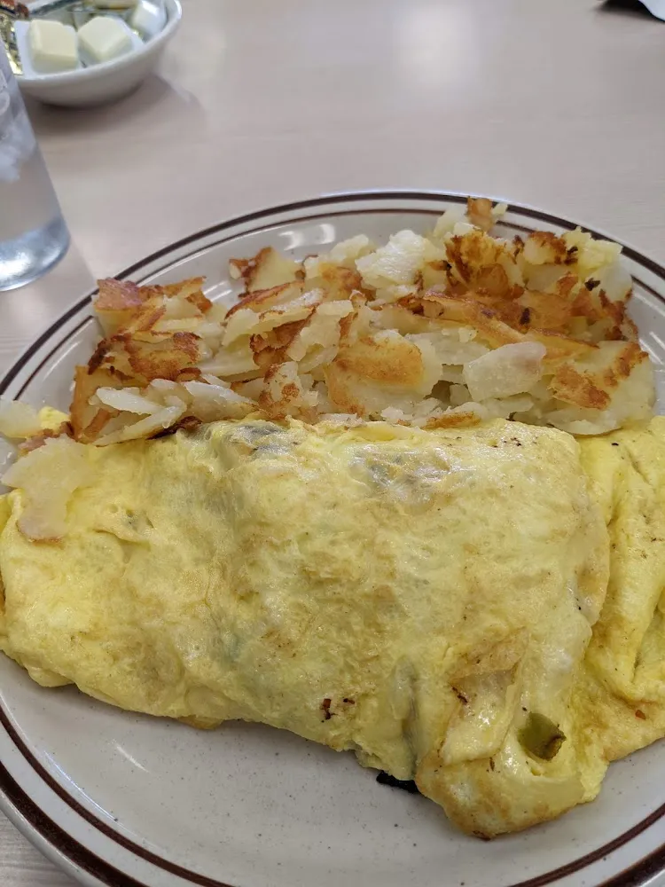 Ultimate Omelette with American Fries